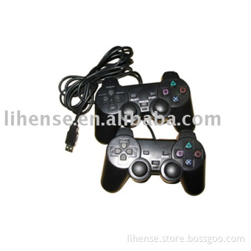 USB Double Dual Shock Joystick  for PC Game